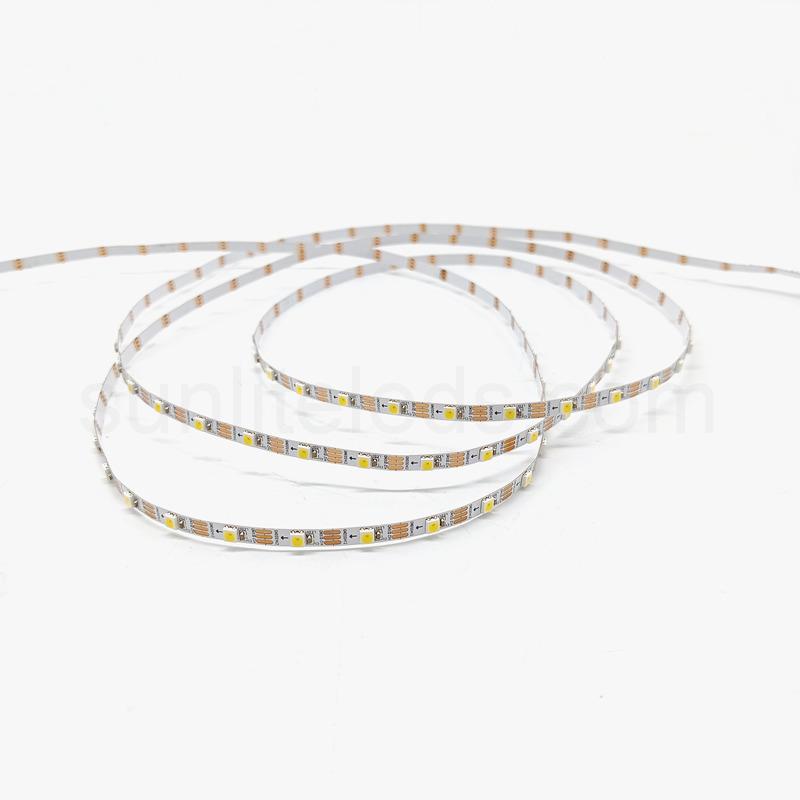 Create Custom Lighting Scenes with 5mm 12v 60leds Individually Controlled White LED Strip