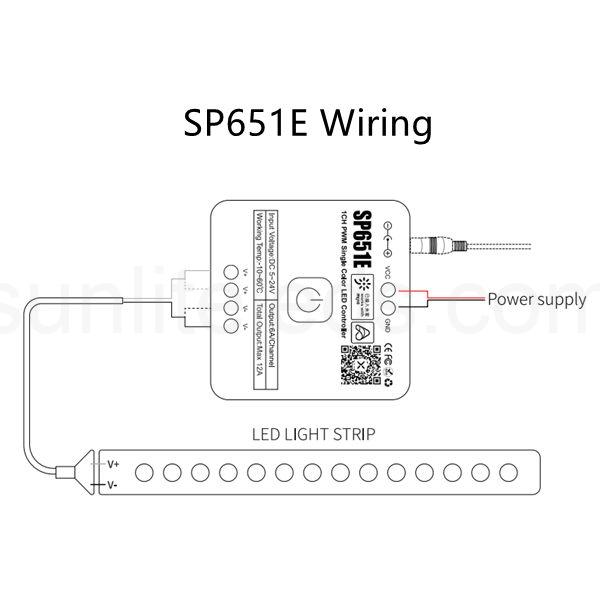 SP651E wiring