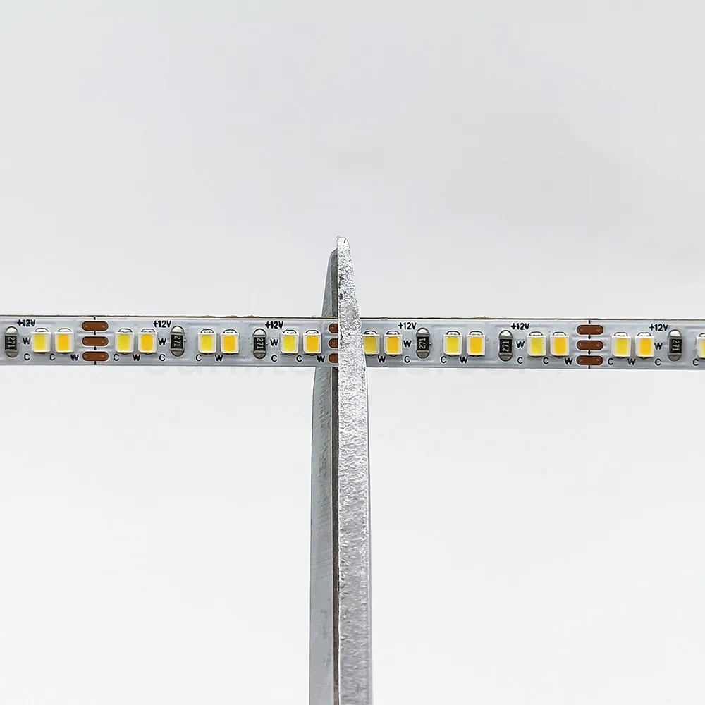 5mm 240led 12V 2216 CCT 1200 LED White Dimmable LED Strip4