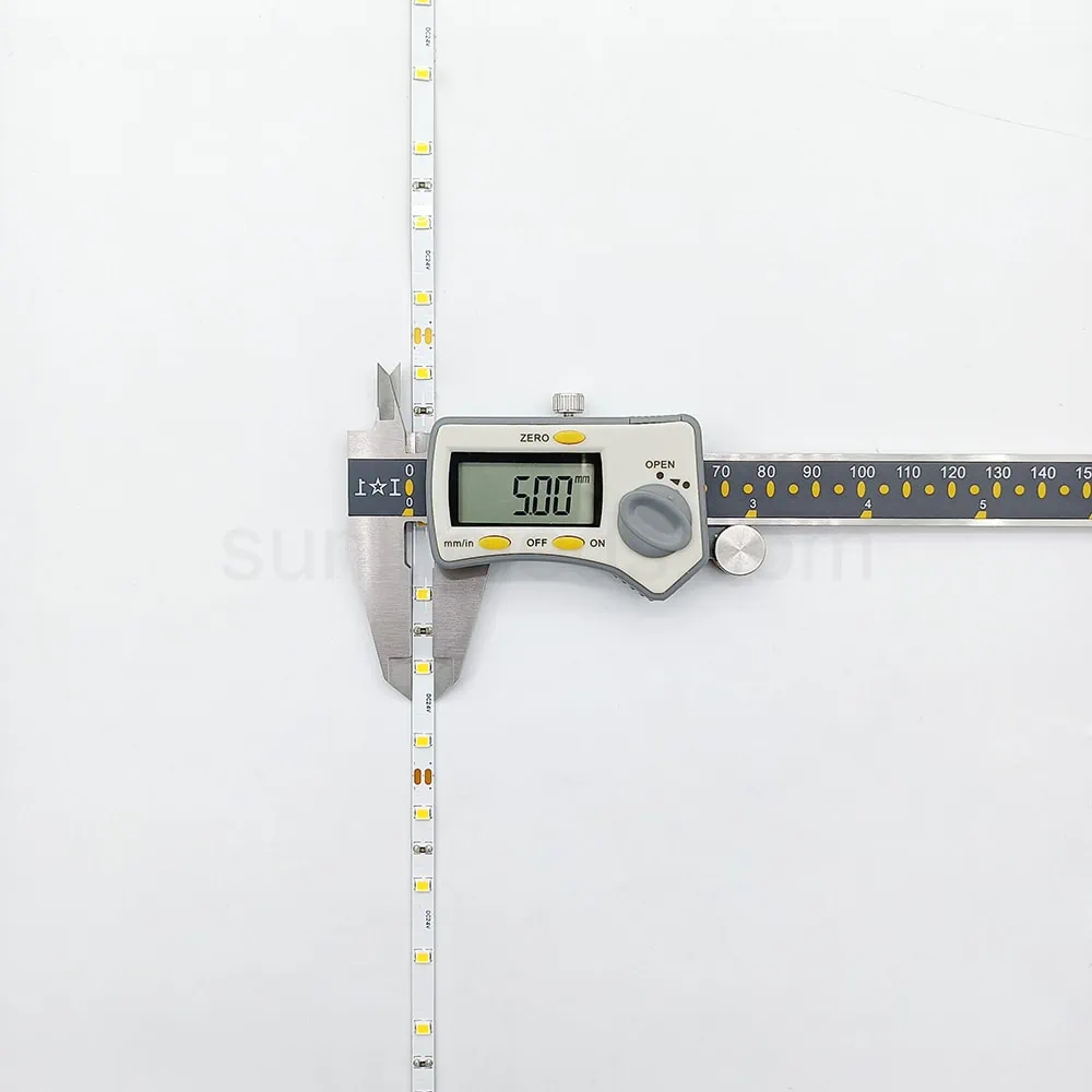 5mm 60led 24V 2835 Flexible Warm White LED Strip2