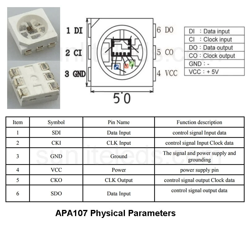 APA107-physical-parameters