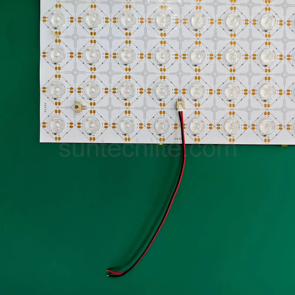 White 24V Flexible LED Panel Sheet With Optical Lens 6